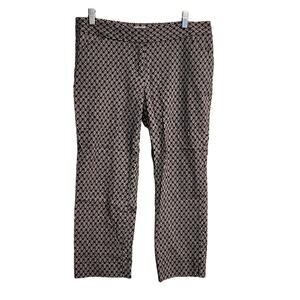 Laundry by Shelli Segal Geometric Print Pants, EUC, 10